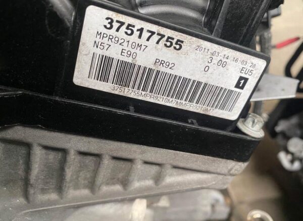 BMW 330d E90 N57D30A LCI Engine 2011